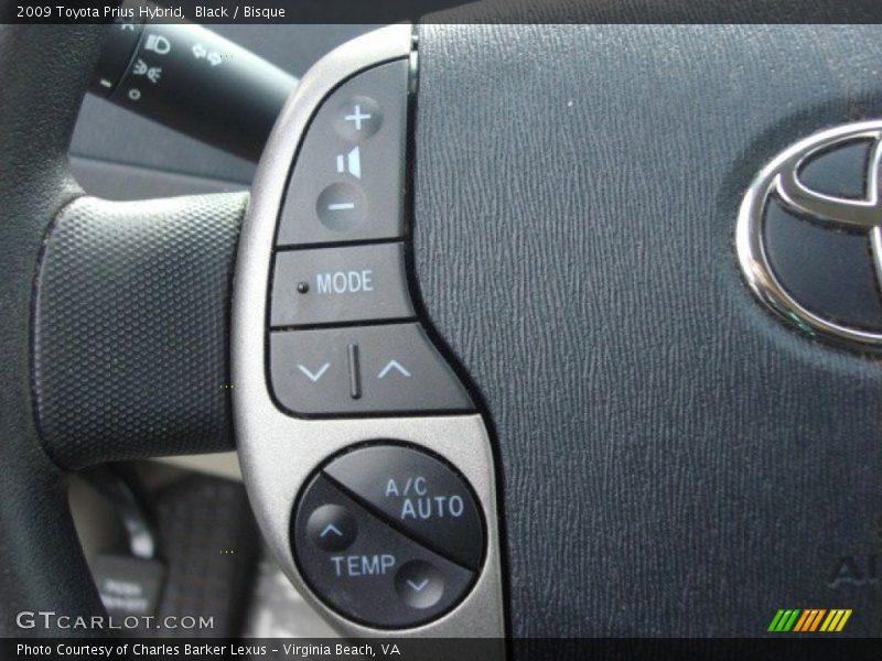 Controls of 2009 Prius Hybrid