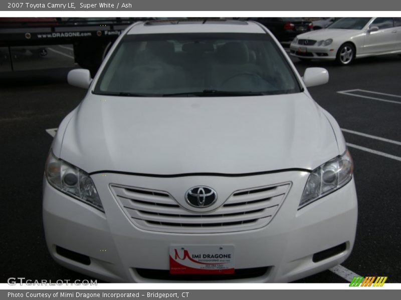 Super White / Ash 2007 Toyota Camry LE