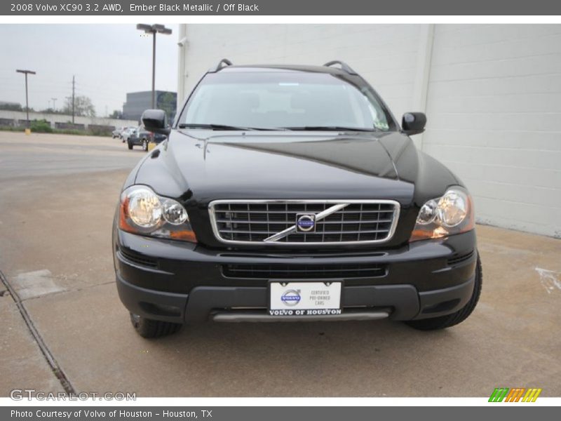 Ember Black Metallic / Off Black 2008 Volvo XC90 3.2 AWD