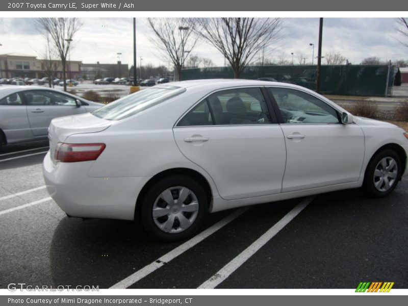 Super White / Ash 2007 Toyota Camry LE