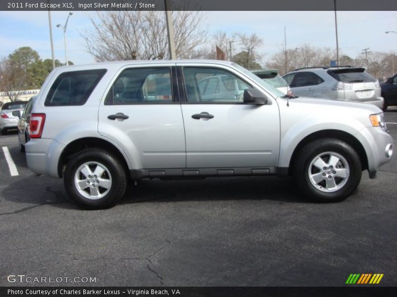 Ingot Silver Metallic / Stone 2011 Ford Escape XLS