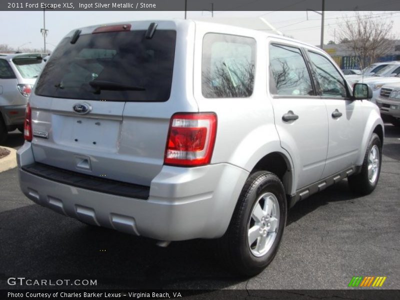 Ingot Silver Metallic / Stone 2011 Ford Escape XLS