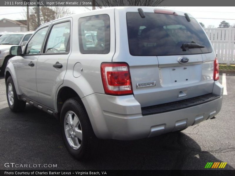Ingot Silver Metallic / Stone 2011 Ford Escape XLS
