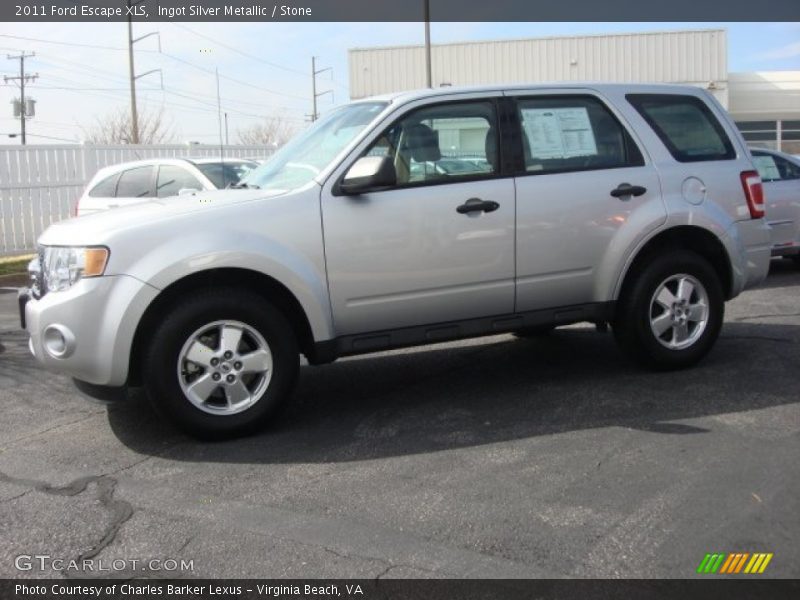 Ingot Silver Metallic / Stone 2011 Ford Escape XLS
