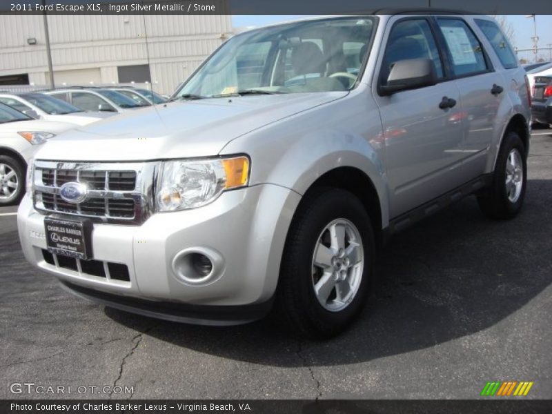 Ingot Silver Metallic / Stone 2011 Ford Escape XLS