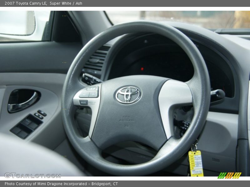 Super White / Ash 2007 Toyota Camry LE