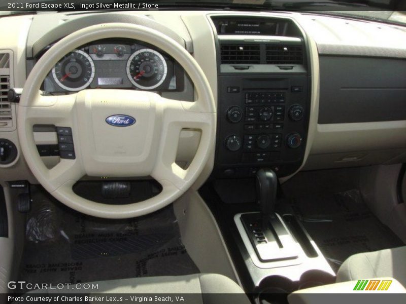 Ingot Silver Metallic / Stone 2011 Ford Escape XLS