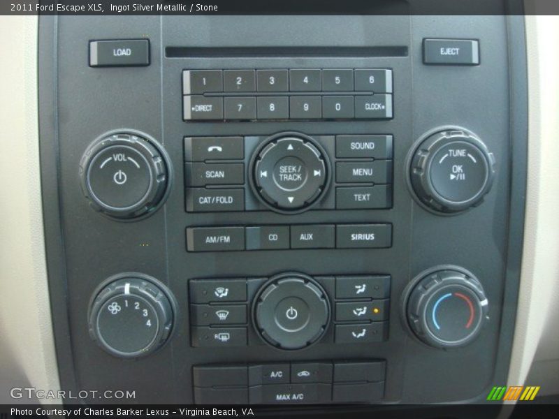 Ingot Silver Metallic / Stone 2011 Ford Escape XLS