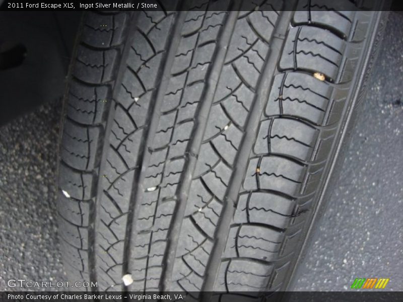 Ingot Silver Metallic / Stone 2011 Ford Escape XLS