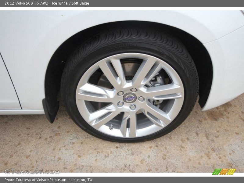 Ice White / Soft Beige 2012 Volvo S60 T6 AWD