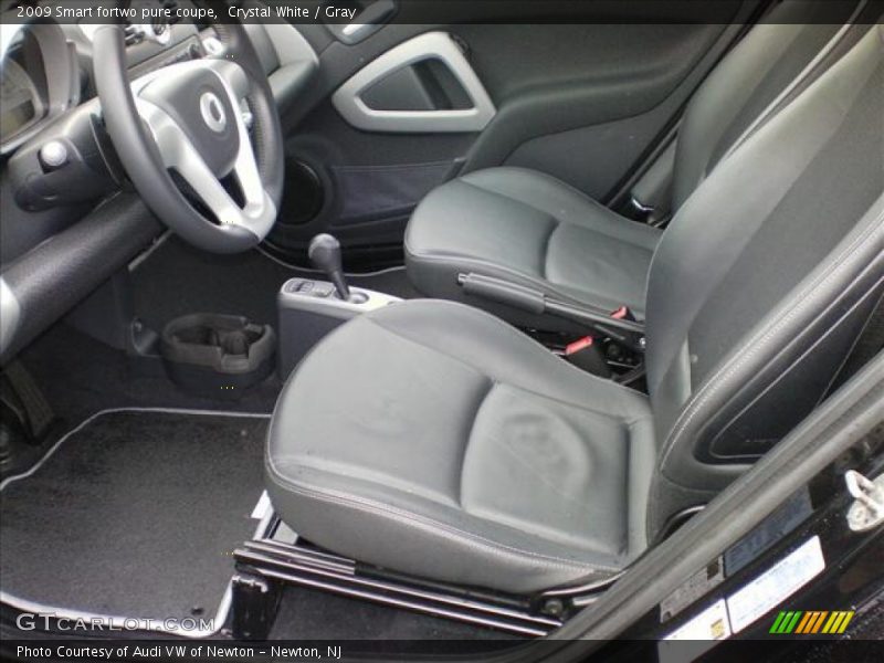  2009 fortwo pure coupe Gray Interior