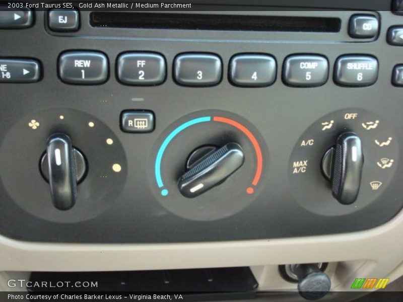 Controls of 2003 Taurus SES