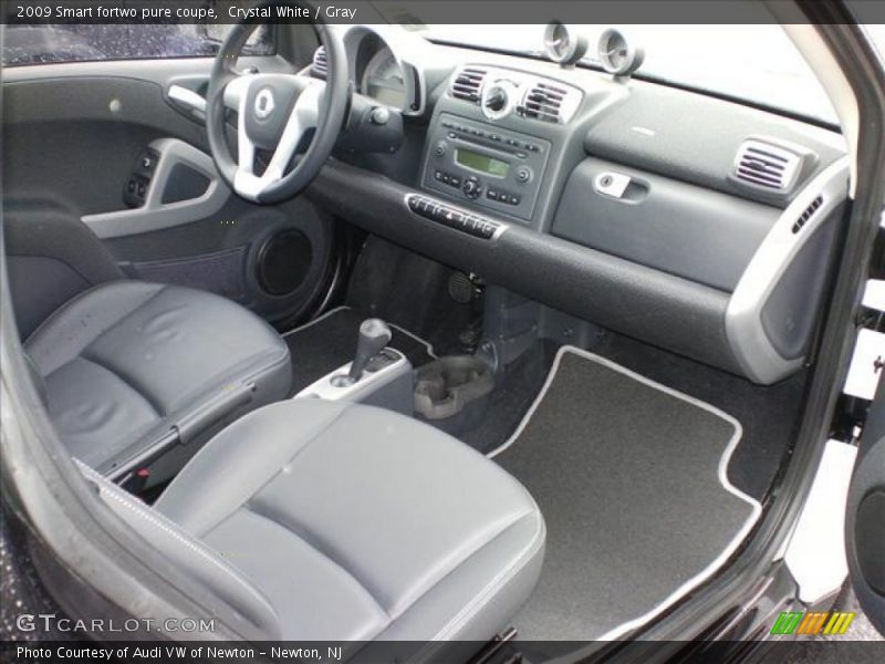 Dashboard of 2009 fortwo pure coupe