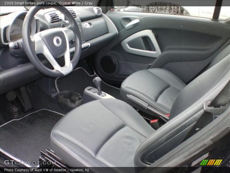 Gray Interior - 2009 fortwo pure coupe 