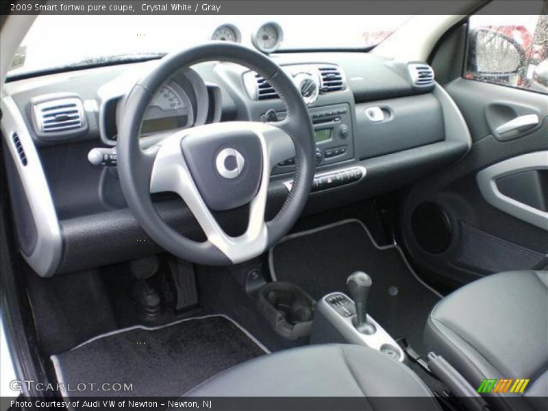 Dashboard of 2009 fortwo pure coupe