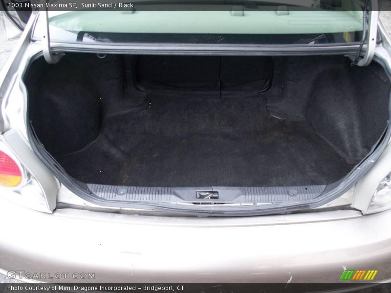 Sunlit Sand / Black 2003 Nissan Maxima SE