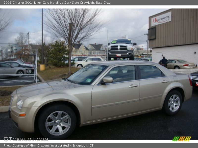 Linen Gold Metallic / Dark Slate Gray/Light Slate Gray 2006 Chrysler 300