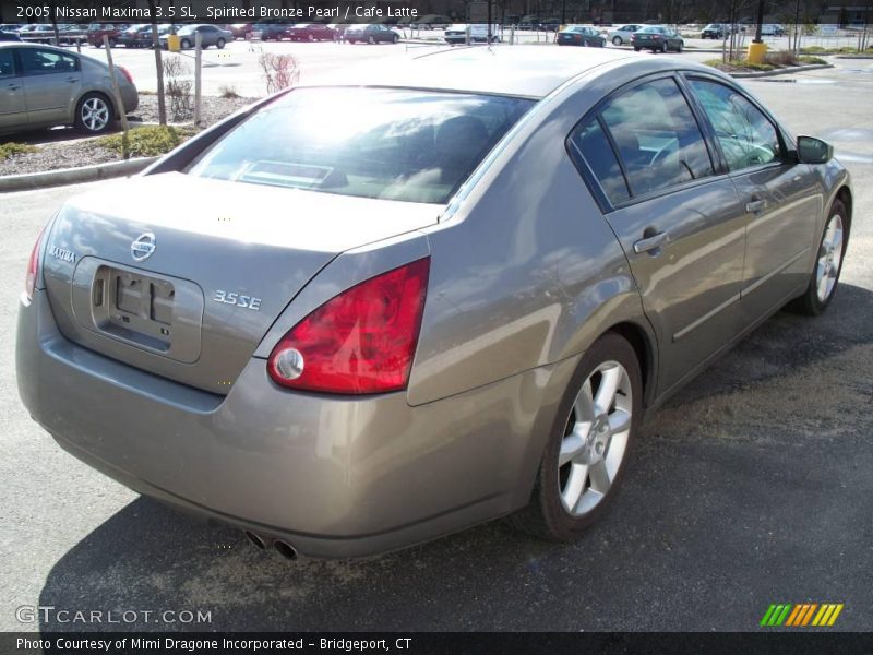 Spirited Bronze Pearl / Cafe Latte 2005 Nissan Maxima 3.5 SL