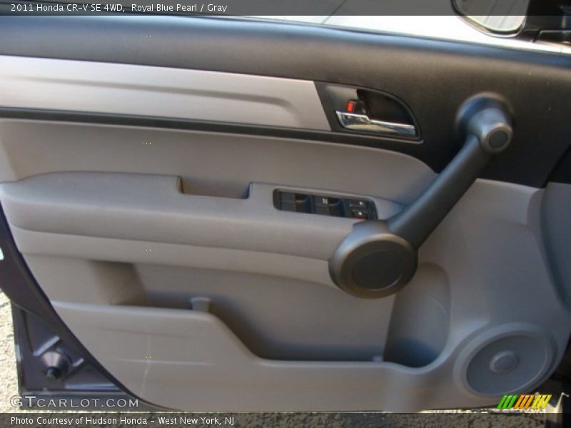 Royal Blue Pearl / Gray 2011 Honda CR-V SE 4WD