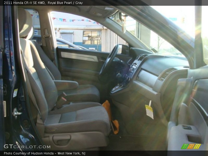 Royal Blue Pearl / Gray 2011 Honda CR-V SE 4WD