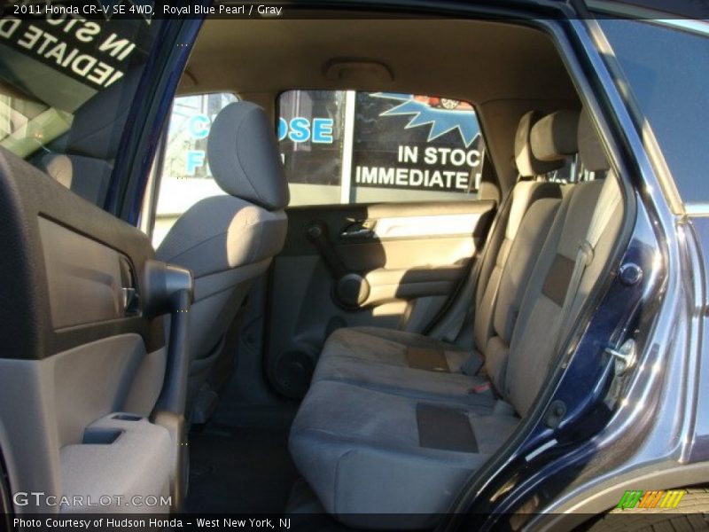 Royal Blue Pearl / Gray 2011 Honda CR-V SE 4WD