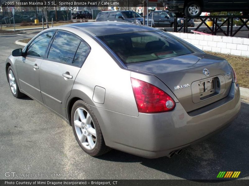 Spirited Bronze Pearl / Cafe Latte 2005 Nissan Maxima 3.5 SL