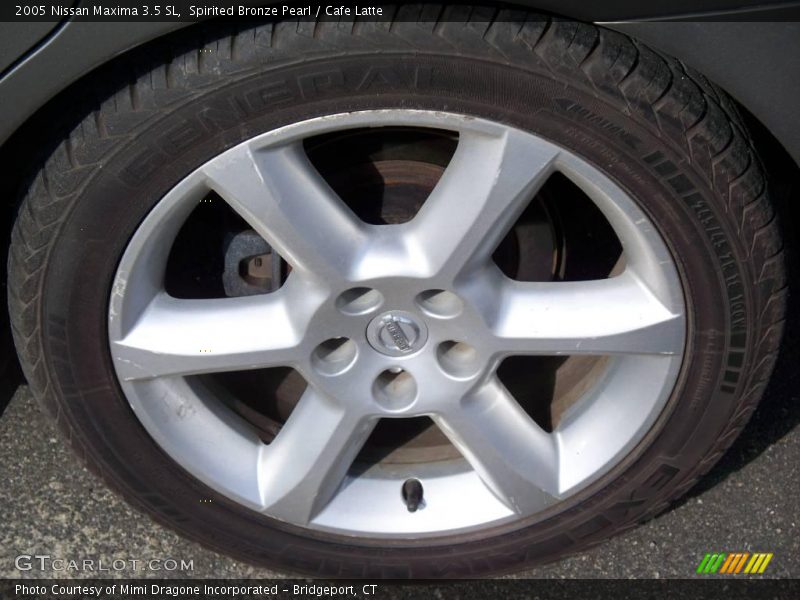 Spirited Bronze Pearl / Cafe Latte 2005 Nissan Maxima 3.5 SL
