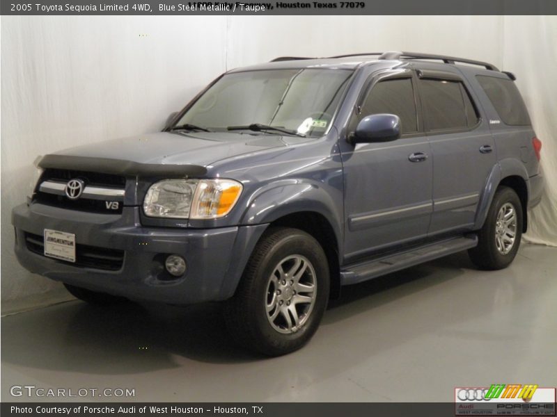 Blue Steel Metallic / Taupe 2005 Toyota Sequoia Limited 4WD