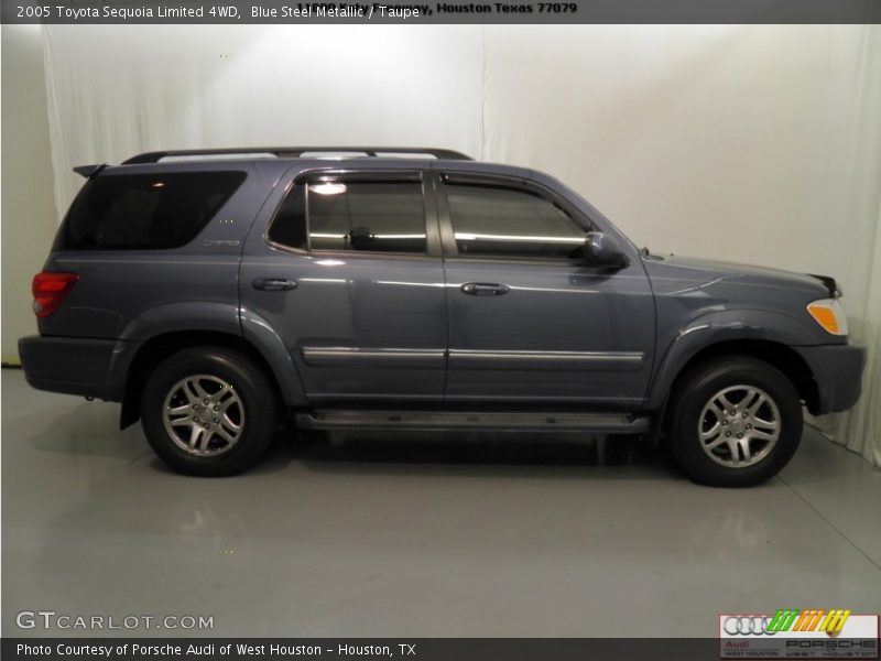 Blue Steel Metallic / Taupe 2005 Toyota Sequoia Limited 4WD
