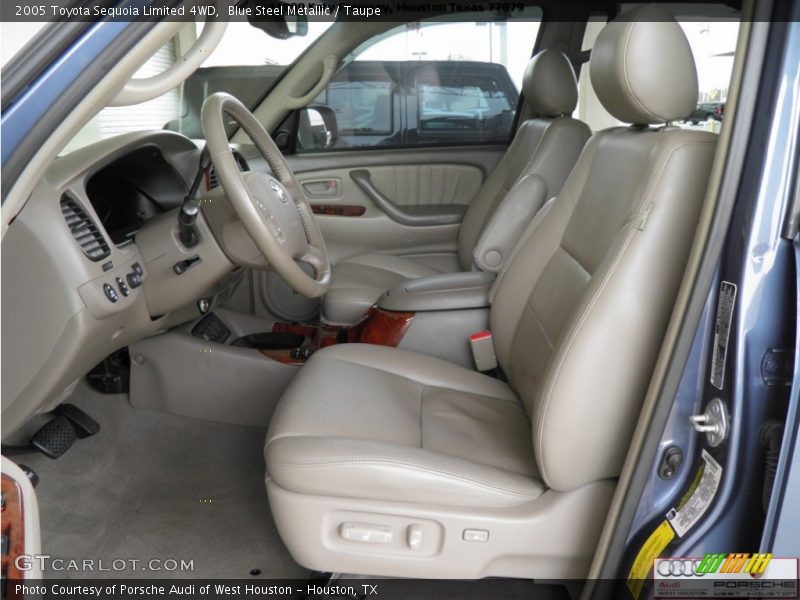 Blue Steel Metallic / Taupe 2005 Toyota Sequoia Limited 4WD