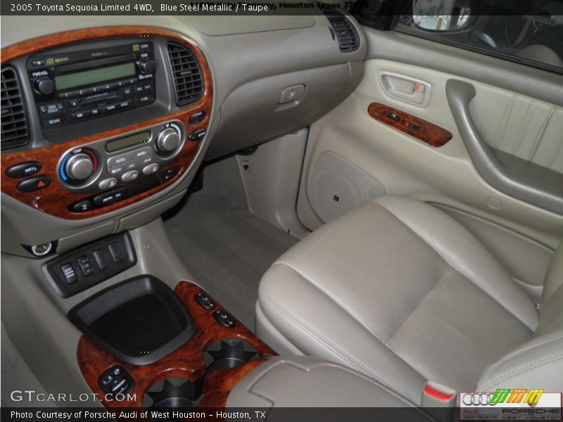 Blue Steel Metallic / Taupe 2005 Toyota Sequoia Limited 4WD