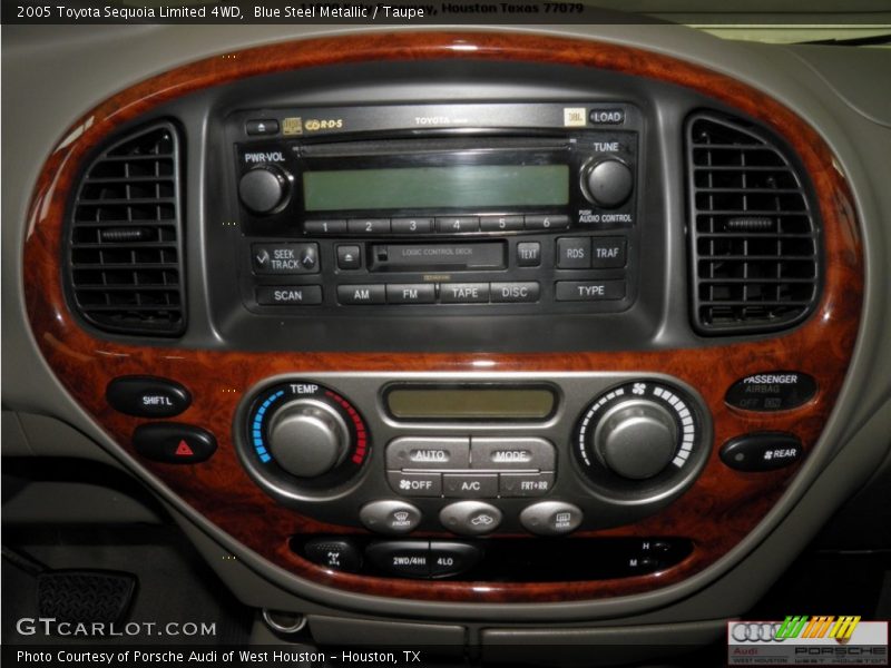 Blue Steel Metallic / Taupe 2005 Toyota Sequoia Limited 4WD