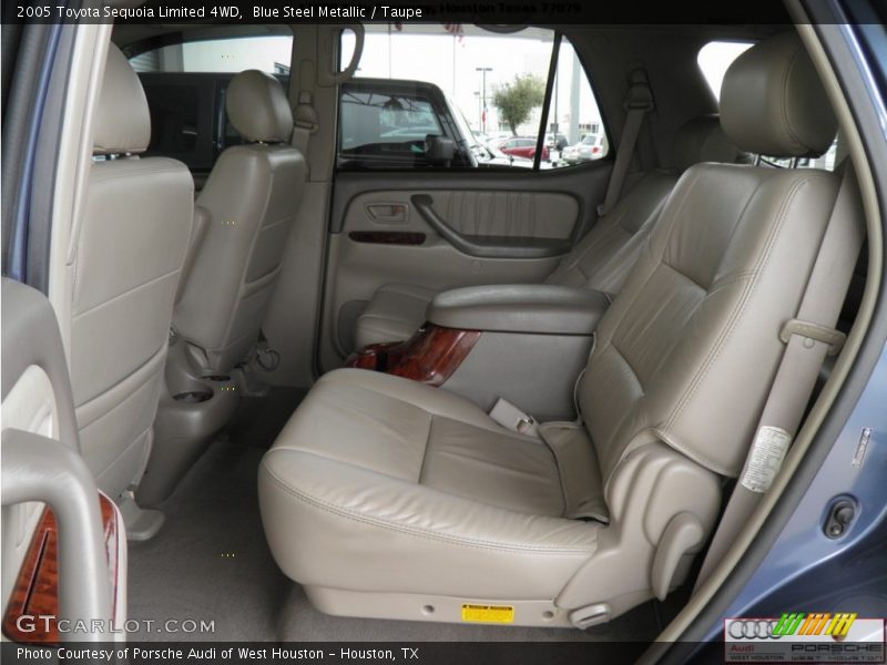 Blue Steel Metallic / Taupe 2005 Toyota Sequoia Limited 4WD