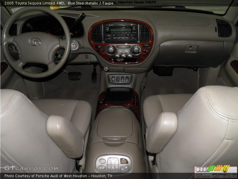 Blue Steel Metallic / Taupe 2005 Toyota Sequoia Limited 4WD