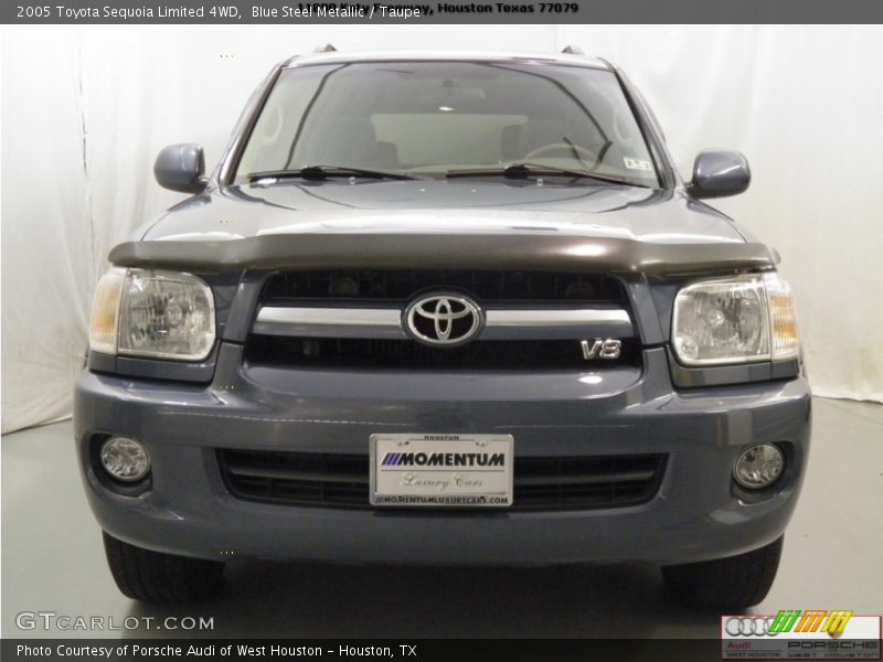 Blue Steel Metallic / Taupe 2005 Toyota Sequoia Limited 4WD