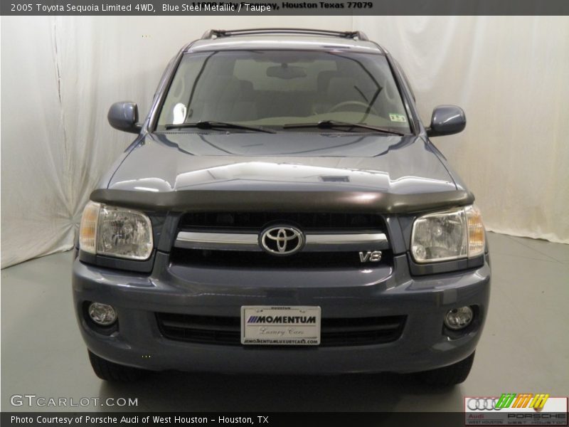 Blue Steel Metallic / Taupe 2005 Toyota Sequoia Limited 4WD
