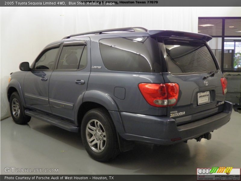 Blue Steel Metallic / Taupe 2005 Toyota Sequoia Limited 4WD