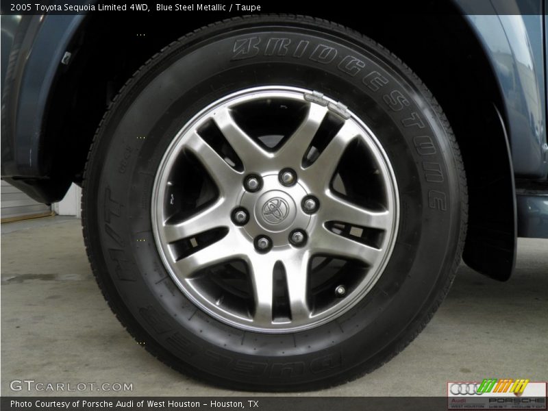 Blue Steel Metallic / Taupe 2005 Toyota Sequoia Limited 4WD