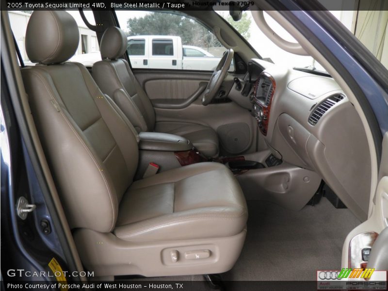 Blue Steel Metallic / Taupe 2005 Toyota Sequoia Limited 4WD
