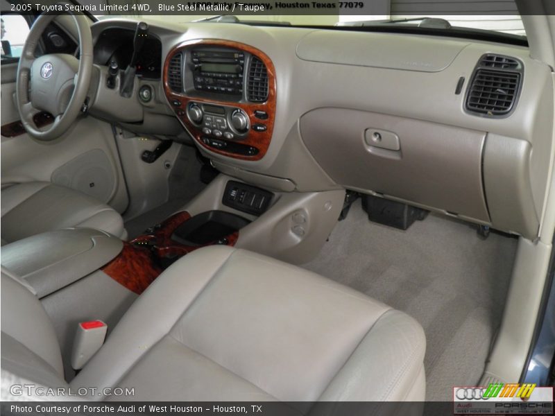 Blue Steel Metallic / Taupe 2005 Toyota Sequoia Limited 4WD