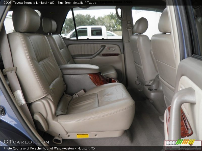 Blue Steel Metallic / Taupe 2005 Toyota Sequoia Limited 4WD