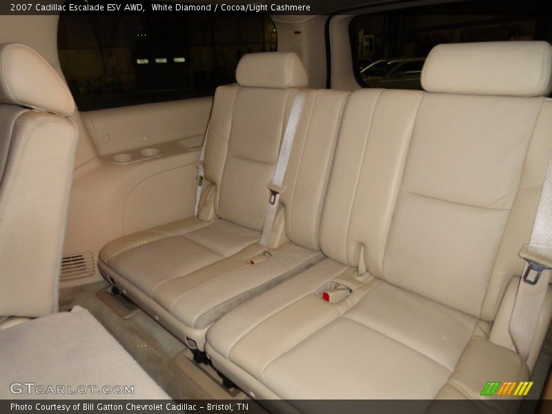 White Diamond / Cocoa/Light Cashmere 2007 Cadillac Escalade ESV AWD