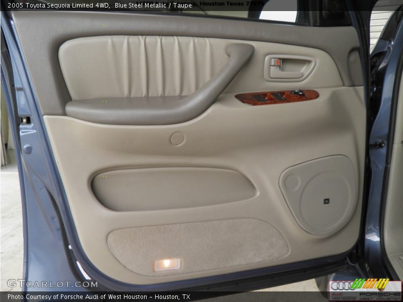 Blue Steel Metallic / Taupe 2005 Toyota Sequoia Limited 4WD