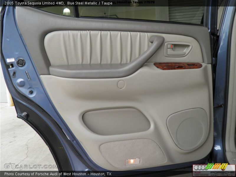 Blue Steel Metallic / Taupe 2005 Toyota Sequoia Limited 4WD