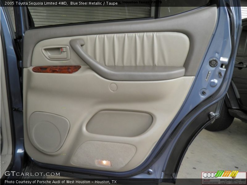 Blue Steel Metallic / Taupe 2005 Toyota Sequoia Limited 4WD
