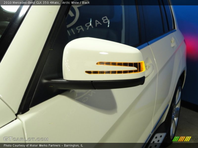 Arctic White / Black 2010 Mercedes-Benz GLK 350 4Matic