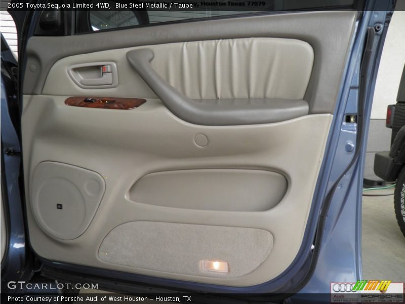 Blue Steel Metallic / Taupe 2005 Toyota Sequoia Limited 4WD