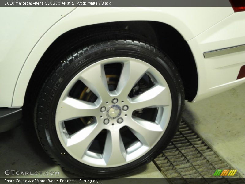 Arctic White / Black 2010 Mercedes-Benz GLK 350 4Matic