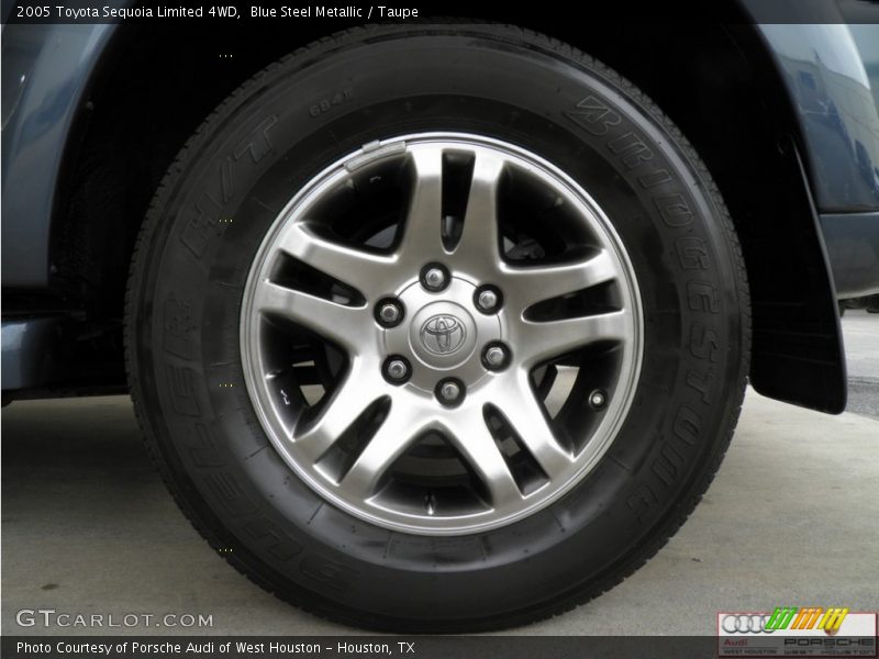Blue Steel Metallic / Taupe 2005 Toyota Sequoia Limited 4WD