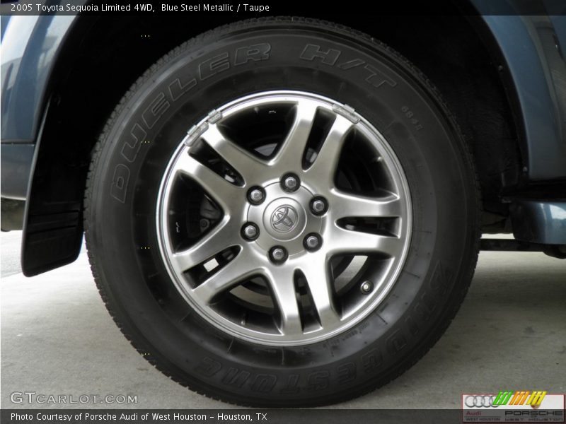 Blue Steel Metallic / Taupe 2005 Toyota Sequoia Limited 4WD